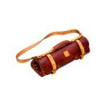 Genuine Classic Leather Knife Roll with Lightweight design