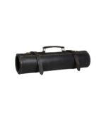 Lightweight Leather Knife Roll with Flexible Wrap Structure