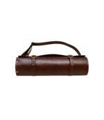 Tuscania Classic Leather Knife Roll With 10 Slot