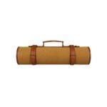Tuscania Heritage Leather Knife Roll With Italian-Inspired Design