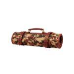 Zakara Camo Canvas & Leather Knife Roll