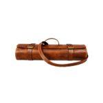 Caramel Classic Leather Knife Roll