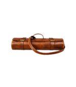 Caramel Classic Leather Knife Roll
