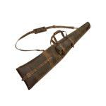 Hand-Sewn Waxed Canvas & Leather Rifle Case | Padded Hunting Sleeve