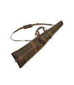 Hand-Sewn Waxed Canvas & Leather Rifle Case | Padded Hunting Sleeve