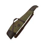 Durable Green Waxed Canvas & Leather Rifle Case