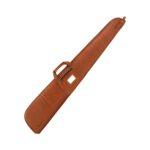 Leather Rifle & Shotgun Case with Exterior Zipper Pocket