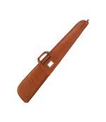 Leather Rifle & Shotgun Case with Exterior Zipper Pocket