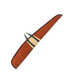 Suede Leather Shotgun Case - Premium Padded Hunting Sleeve
