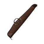 Premium Leather Scoped Rifle Case - 49 Padded Hunting Sleeve