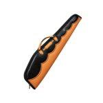 Embossed Elephant Print Leather Rifle Case - Padded Hunting Sleeve