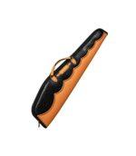 Embossed Elephant Print Leather Rifle Case - Padded Hunting Sleeve