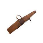 Distressed Leather Rifle Case | Full-Length YKK Zipper