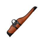 Bison Leather Rifle Case with Weatherproof Zippers