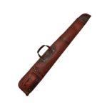 Double-Wrap Saddle Leather Shotgun Case | Heavy-Duty Design