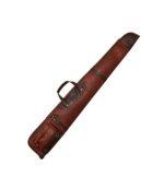 Double-Wrap Saddle Leather Shotgun Case | Heavy-Duty Design