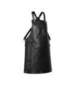 Front Pockets Yorkshire Full Grain Black Apron