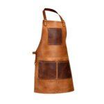 Premium Brown Leather Apron
