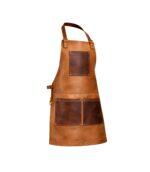 Premium Brown Leather Apron