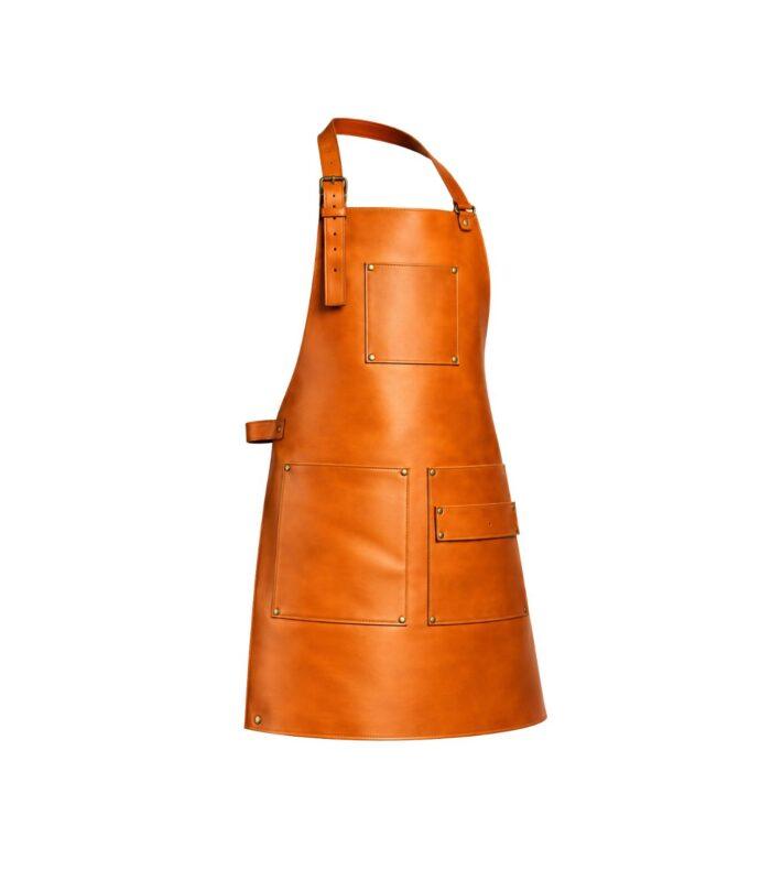 Premium Light Brown Leather Apron