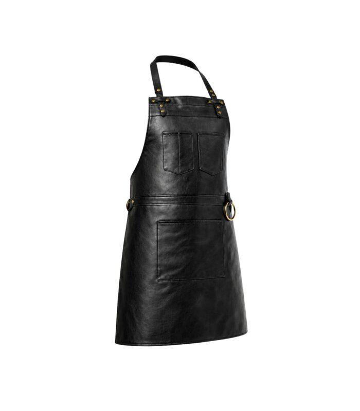 The Northumberland Black Leather Apron