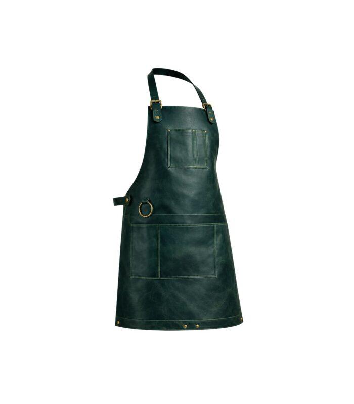 The Riding of Yorkshire Full Grain Green Apron