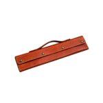 Compact Rich Leather Kitchen Knife Roll