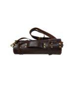 Dark Brown Executive Leather Knife Roll