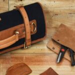 Stretchable Leather Knife Roll With Detachable Shoulder Strap - Image 6