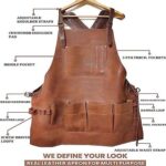 8 Pocket Leather Apron for Mechanics & Tools - Image 3