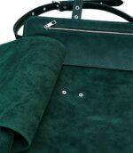 Genuine Leather Chef Knife Roll Bag with Rich Color - Image 4