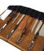 Genuine Leather Hanshi Chef Knife Roll - Image 2