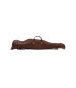 Premium Dark Brown Leather Rifle Case | Heavy-Duty Padded Design - Image 2