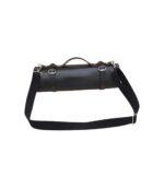 Professional Black Custom Leather Knife Roll - Image 2