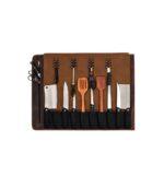 Tuscania Heritage Leather Knife Roll With Italian-Inspired Design - Image 2