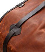 CabinCraft Firewood Crazy Horse Leather Log Carrier - Image 2