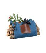 FieldBlue Waxed Canvas Wood Carrier With Comfortable Grip - Image 2
