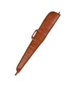 Leather Rifle & Shotgun Case with Exterior Zipper Pocket - Image 2