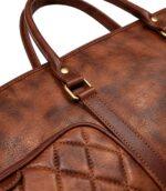Full-Grain Leather Rifle Case | Premium Padded Hunting Sleeve - Image 2