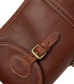 Luxury Full-Grain Leather Rifle Case | Soft Padded Hunting Sleeve - Image 2