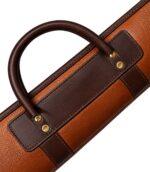 Leather Shotgun Case - Fleece-Lined Padded Design - Image 2