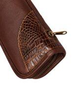 Premium Leather Scoped Rifle Case - 49 Padded Hunting Sleeve - Image 2