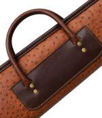 Top-Grain Leather Shotgun Case | Heavy-Duty Padded Design - Image 2