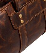 Handcrafted Waxed Leather Rifle Case | Heavy-Duty Hunting Sleeve - Image 2