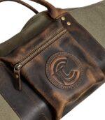 Safari Canvas & Leather Rifle Case | Heavy-Duty Hunting Sleeve - Image 2