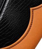 Embossed Elephant Print Leather Rifle Case - Padded Hunting Sleeve - Image 2
