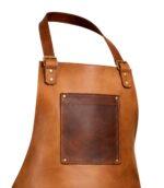 Premium Brown Leather Apron - Image 2