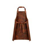 The Devon Brown Full Grain Leather Crossbody Apron - Image 2