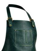 The Riding of Yorkshire Full Grain Green Apron - Image 2