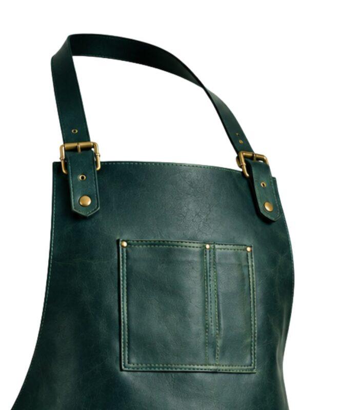 The Riding of Yorkshire Full Grain Green Apron